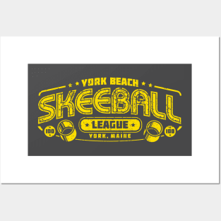 York Beach Skeeball League Posters and Art